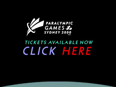 Web banner ad design: Paralympic Games, Sydney, Australia