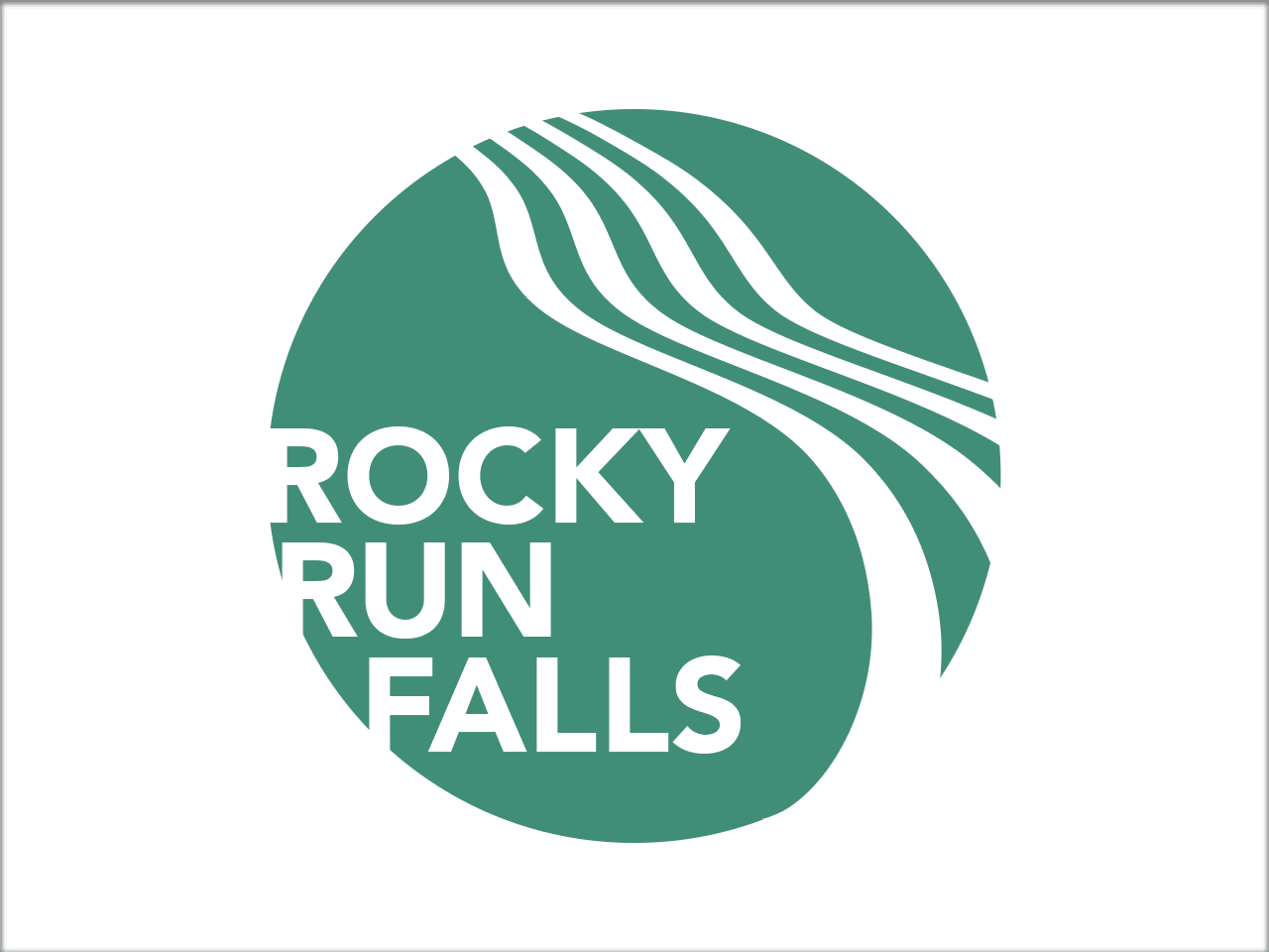 Rocky Run Falls logo